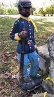 Buffalo Soldier, union soldier, 43" tall (RARE)