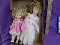 2 dolls, 1 Ideal 1982,