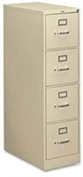 Vertical file 4 drawer letter with lock