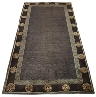 Chinese Art Deco Style Geometric Rug 9' x 4.4'