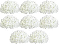 Auihiay 8PCS White Flower Balls for Centerpieces