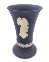 4" Wedgwood Jasperware Trumpet Vase