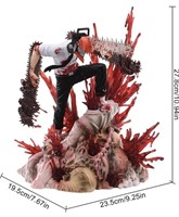 CHAINSAW MAN DENJI STATUE FIGURE APPROX. 11IN