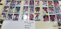 Hockey Cards, Various Years (Montreal, Quebec).
