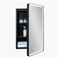 Lighted Bathroom Cabinet Mirror 15x25