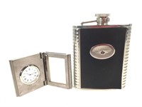 Bentley Automotive Logo, 6 oz. Flask, Quartz Clock