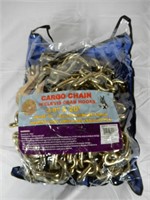 NEW 3/8"X 20' CARGO CHAIN W/ CLEVIS GRAB HOOKS