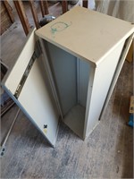 Metal cabinet foot locker