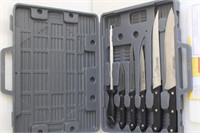 Maxam knife set in case