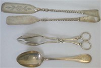 Christofle silver plate serving spoon