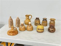 11 small Pottery items - signed