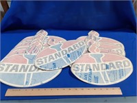 (18) Vintage Standard Decals 12" x 9.75"