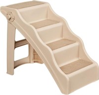Basics Foldable Steps for Dogs and Cats, Tan