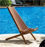 Melino Wooden Folding Chair for Outdoor,