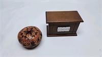 Recipe box and trinket box