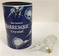 Crystal Bird In Barresque Crystal Box