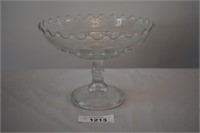 Elevated Glass Compote