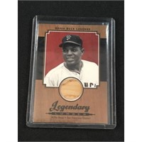 2001 Willie Mays Game Used Bat Card