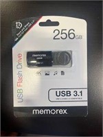 Memorex 256GB USB 3.1 – Black
