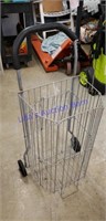 Wire rolling cart