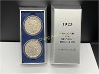 1923 U.S. PEACE SILVER DOLLARS SET