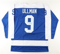 Norm Ullman Signed Jersey Inscribed "HOF - 82" (