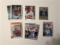 Lot of 8 Mike Schmidt Baseball Cards