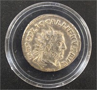 Roman Ancient Coin Gallienus, 253-268 AD silver