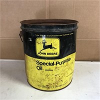 Vintage John Deere 5 Gallon Oil Can