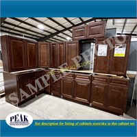 30" 11 PC Coco Kitchen Cabinet Set CRN