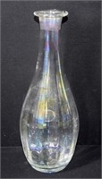 Toscany Romania Iredescent Hand Blown Decanter