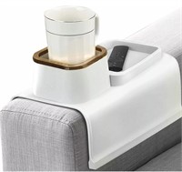 Giorio Couch Arm Table Tray with Anti-Slip Design