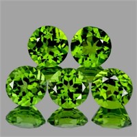 Natural AAA Green Peridot {Flawless-VVS1}