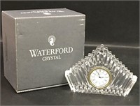 Waterford Crystal Clock In Original Box
