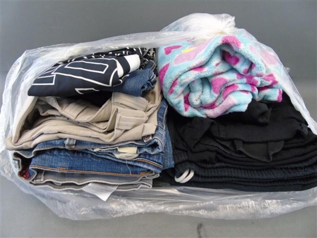 Bag of Assorted Clothes Bag   16