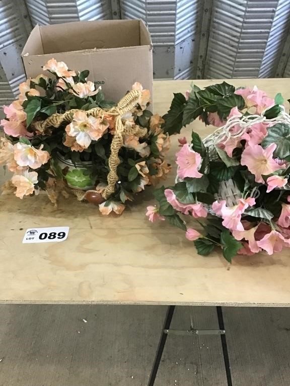 FLORAL HANGING BASKETS