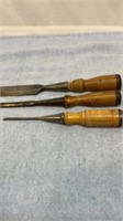 Vtg chisels