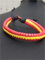 Leather bracelet