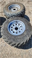 (4)- ATV Tires