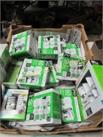 LIGHT BULBS NEW 18EA MOSTLY 60W