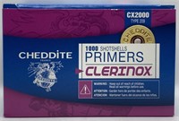 (F) 1000 Cheddite Shotshell Primers, CX2000