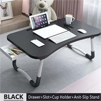 PHANCIR Foldable Lap Desk  23.6 Inch Portable Wood