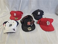 Tigers, Yankees and Cardinals MLB Hats