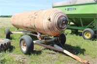 Anhydrous tank on gear for parts