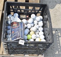 Crate of Golf Balls, Loc: *C