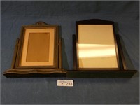 Pair of Vanity Top Picture Frames
