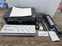 Canon printer and brigii desk vacuum