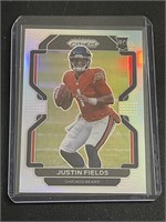 Justin Fields 2021 Panini Prizm RC Silver