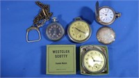 Pocket Watches incl Westclox Scotty