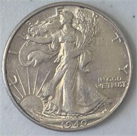 1940-S Liberty Walking Half Dollar